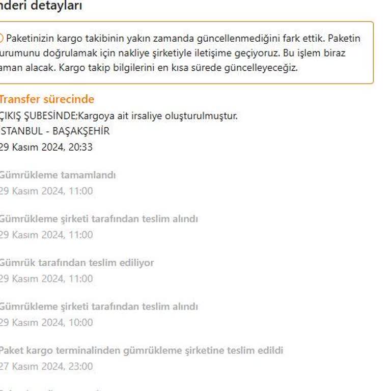 Aras Kargo'nun Teslimat Karmaşası