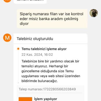 Yanlış İşlem: Temu Ve Banka Arasında Sıkışan Para