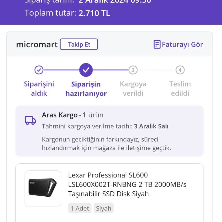 N11 Mağazasının Sipariş Gönderimindeki Güvensizlik