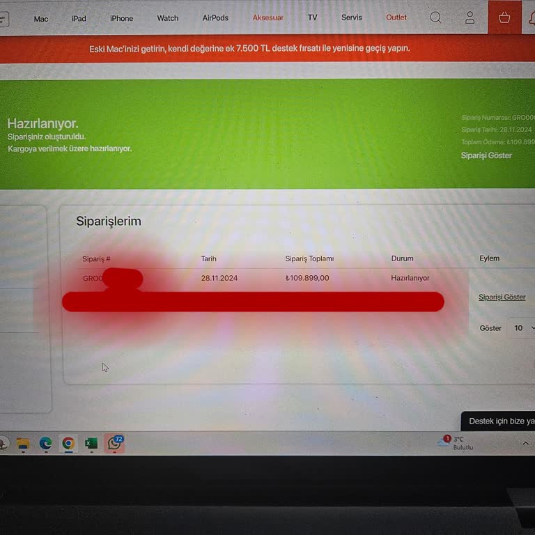 Cihaz Gönderimi Ve İade Sorunu