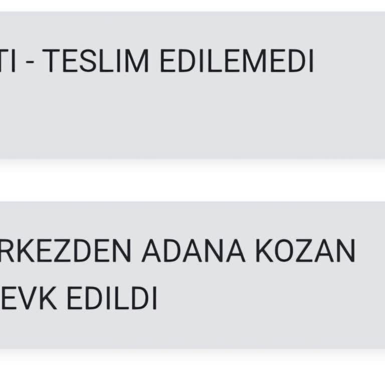 Kuryenet Kozan Şubesinden Kart Teslimatında Büyük Gecikme