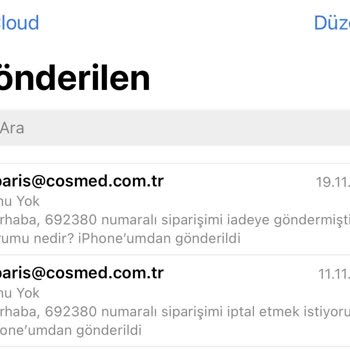 İptal Edilen Siparişin Para İadesi Sorunu