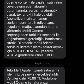 Vodafone Mobil Ödeme Sorunu: İstenmeyen Para Çekimleri