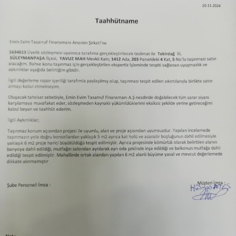 Eminevim'de Teslimat Sorunu Ve Ekspertiz Mağduriyeti