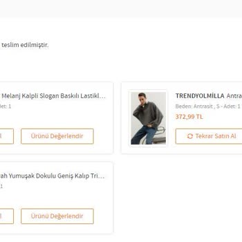 Kargoda Kaybolan Ürün Ve Çözüm Bulamayan Destek