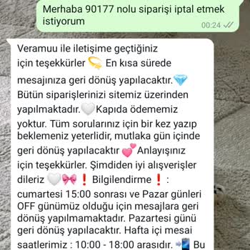 Sipariş İptal Talebine Yanıt Alamama Sorunu