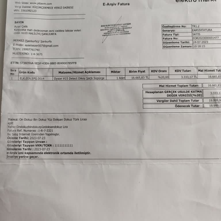 Garanti Kapsamında Süpürge Arızası Ve İletişim Sorunları