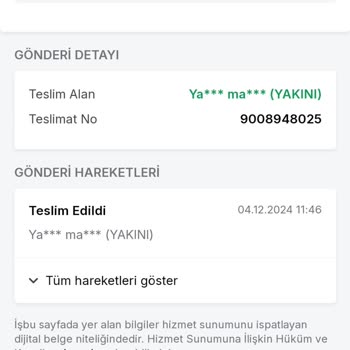 Trendyol Express Kargo Teslimat Sorunu