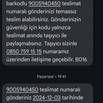Kargo Elemanının Keyfi Kararıyla İptal Edilen Sipariş