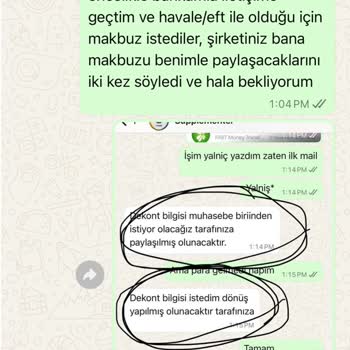 Para İadesi Ve Kötü Müşteri Hizmetleri Deneyimi