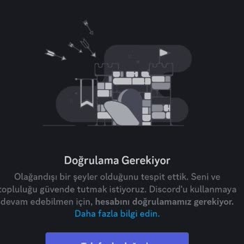 Telefon Numarasıyla Discord'a Erişim Sorunu