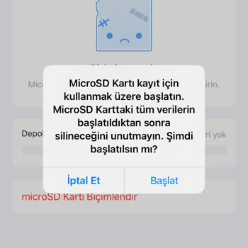 Tapo C200 Kamerada Biçimlendirme Sorunu