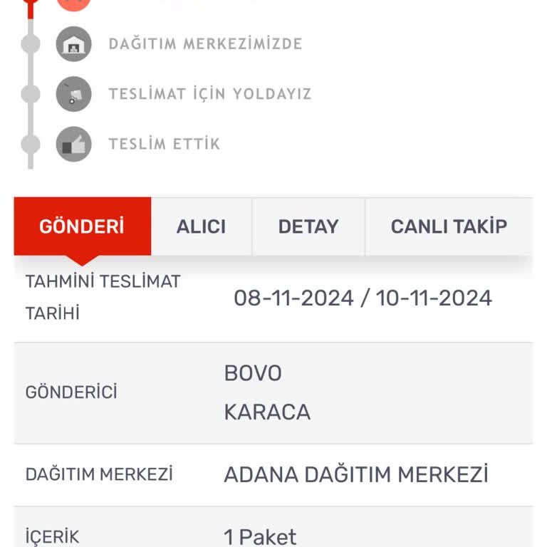 Kaybolan Ürün Ve İade Sorunu