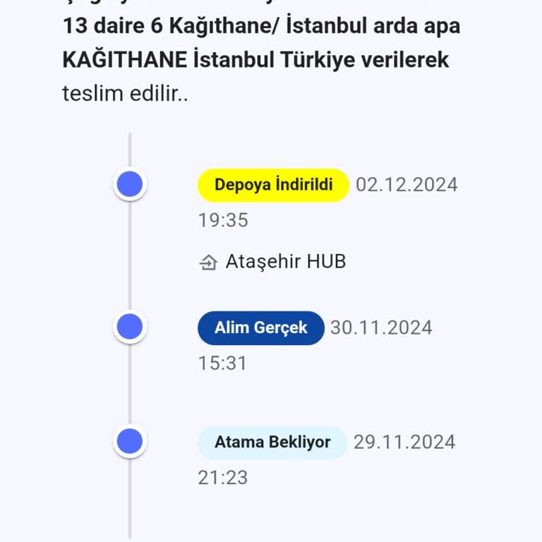 Geciken Sipariş Ve İletişim Sorunları