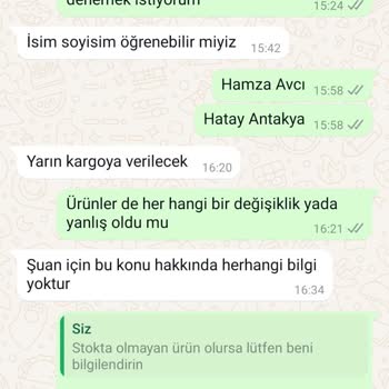Eksik Ürünler Ve İptal Sorunu Yaşadım