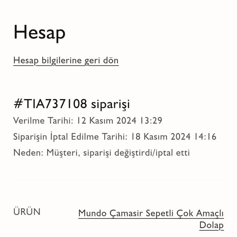 İade Edilmeyen Ürün Ve İlgisiz Müşteri Hizmetleri