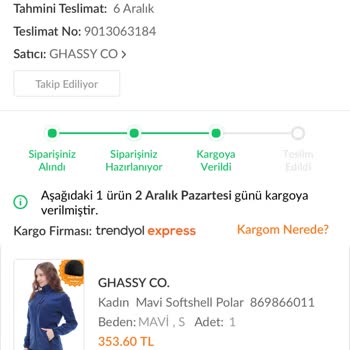 Trendyol Express İle Yaşadığım Teslimat Sorunu