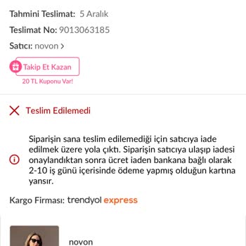 Trendyol Express İle Yaşadığım Teslimat Sorunu