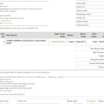Jumbo Ve Homend Arasında Kayıp Müşteri Memnuniyeti