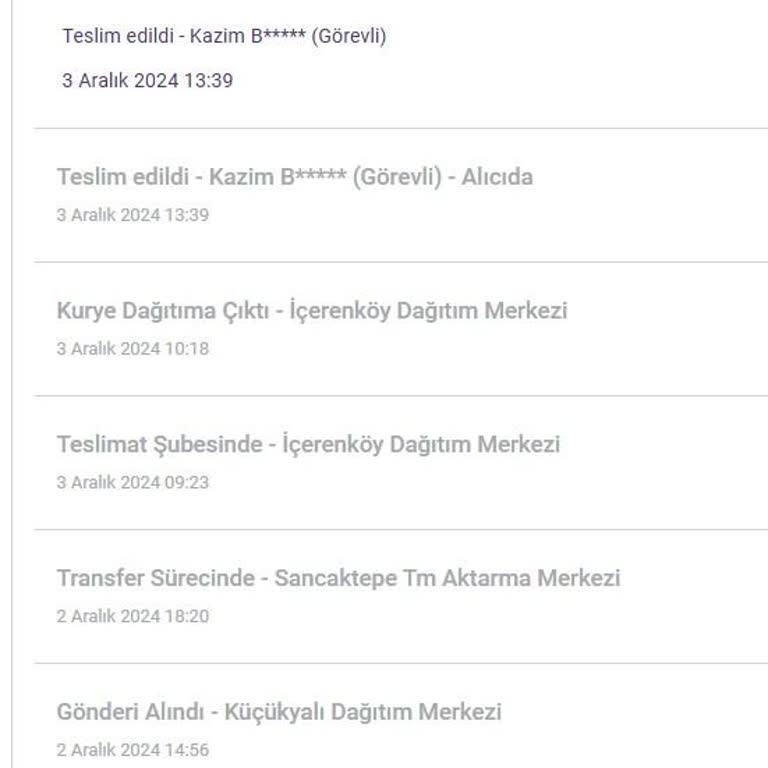 Yanlış Teslimat Ve İletişimsizlik Sorunu