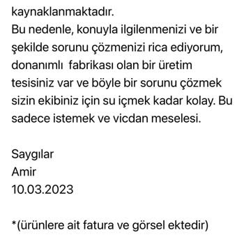 Vanessa Mobilya'da Kalite Ve Müşteri Hizmetleri İhmali