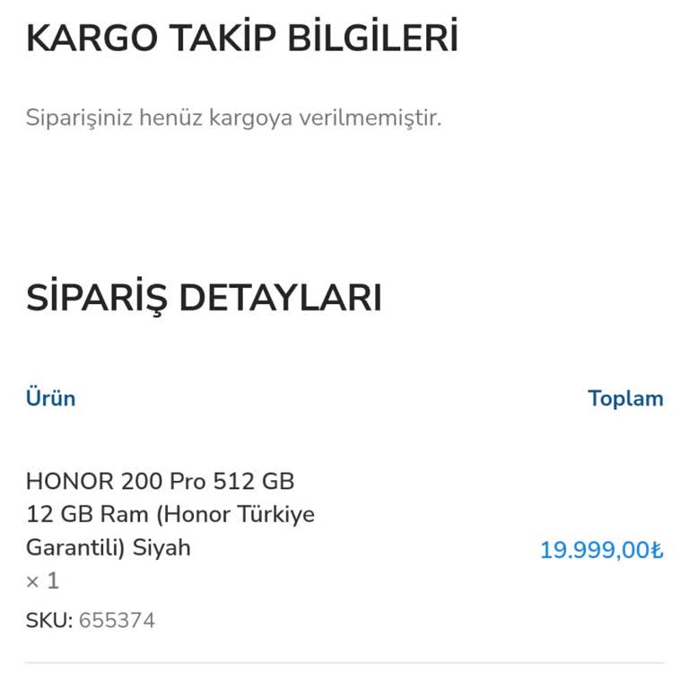 Başarı Pazarlama Sipariş Teslimatında Gecikme Ve İletişim Sorunu!