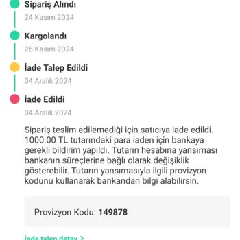 Dolap Uygulaması İle Sipariş Sorunu Ve İade Problemi