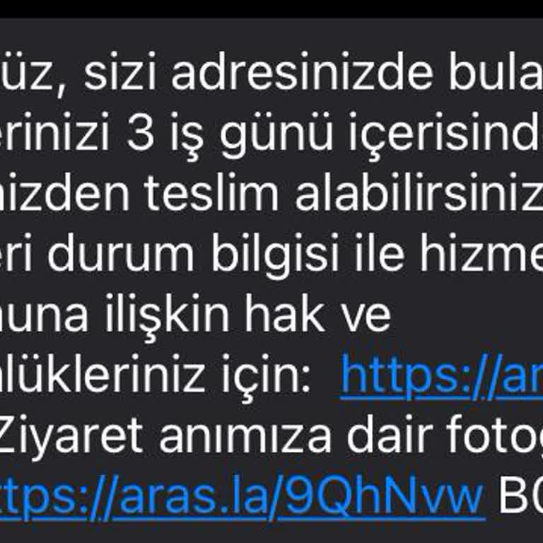Aras Kargo'nun İletişim Sorunları