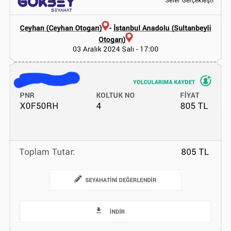 Gökbey Seyahat İle Zaman Kaybı Ve İade Sorunu