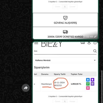 Sipariş Gecikmesi Ve İletişim Sorunu