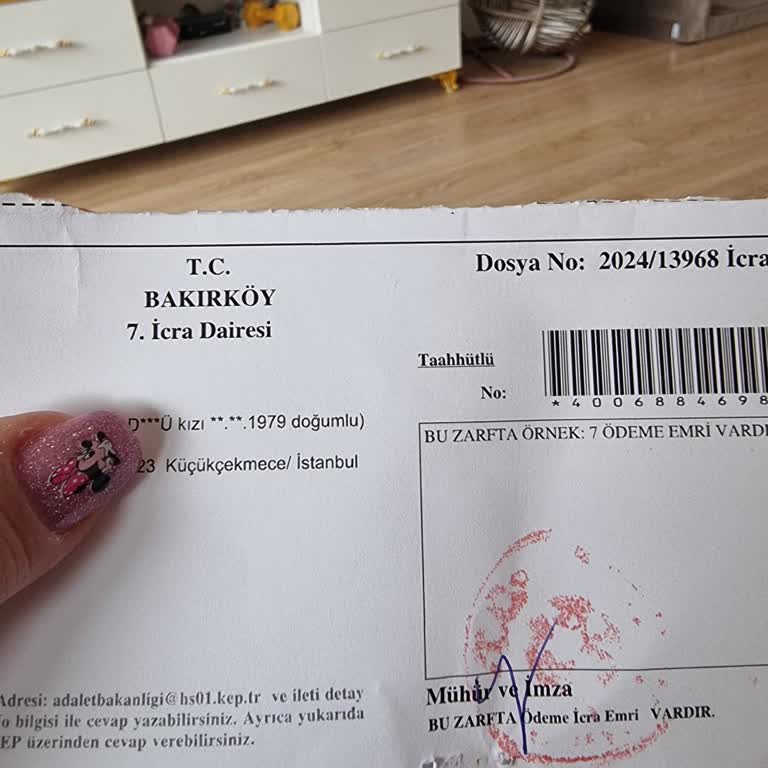 Hizmet Almadığım Halde İcra Şoku