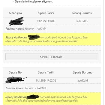 Geciken İade Ödemeleri Ve Sürekli Bahaneler