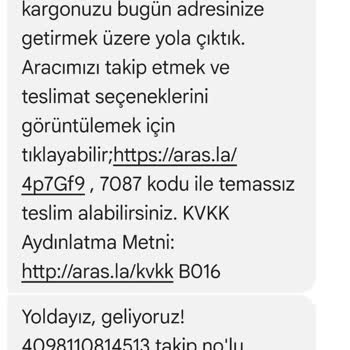 Aras Kargo'nun Teslimat Sorunları Ve İletişim Eksiklikleri