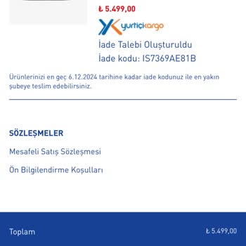 Intersport İade Sürecinde Yaşanan Gecikmeler Can Sıkıyor