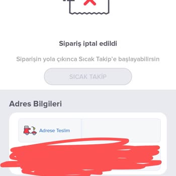 Sipariş İptali Ve Bilgilendirme Eksikliği
