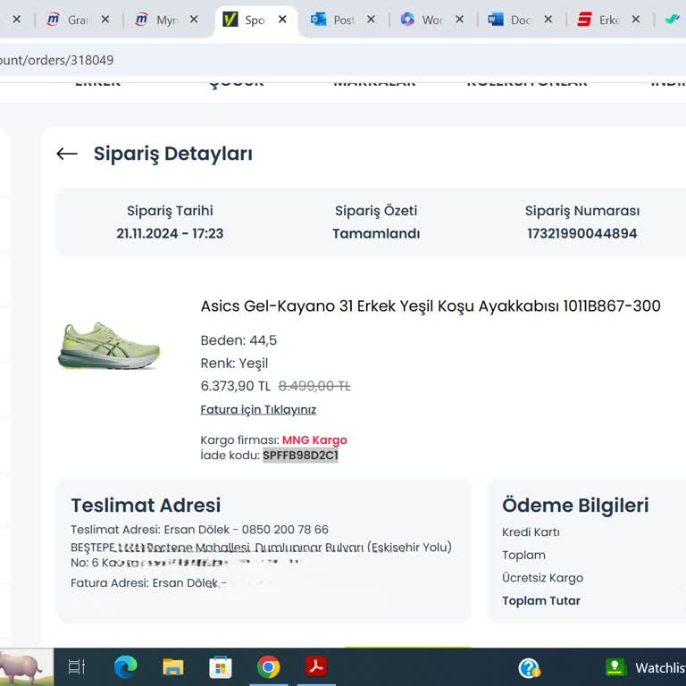 Sportive'den Aldığım Ayakkabının İadesi Yılan Hikayesine Döndü