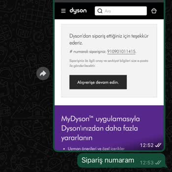 Dyson Siparişim İptal Edildi, Mağdur Oldum