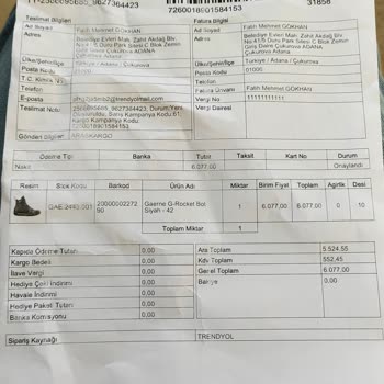 Yanlış Ürün Ve İade Sürecinde Mağduriyet