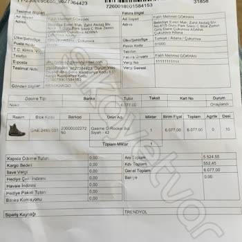 Yanlış Ürün Ve İade Sürecinde Mağduriyet