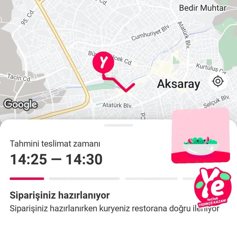 Yemek Sepeti'nde İptal Edilemeyen Sipariş Sorunu