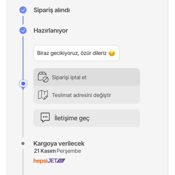 Hepsiburada'nın Kargo Gecikmesi Ve Müşteri Memnuniyetsizliği