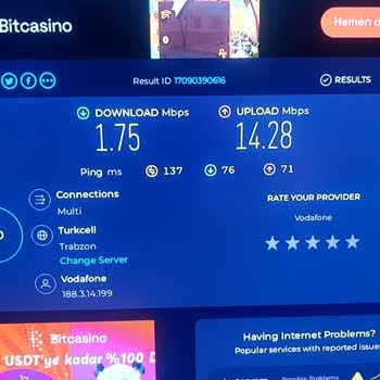Vodafone İnternet Hızı Hayal Kırıklığı
