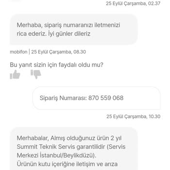 Roborock Q7 Servis Sürecindeki İletişim Sorunları Ve Ürün İadesi Problemi