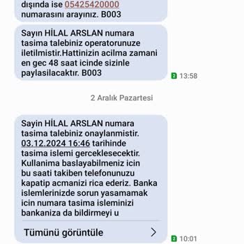Vodafone'da Cayma Bedeli Ve İptal Sorunu