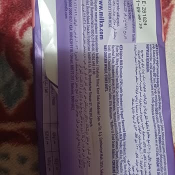 Milka Strawberry Chocolate Was Spoiled, Discolored, and Tasted Bad