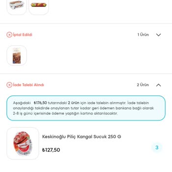 A101 Kapıda Siparişim Eksik Geldi, İade Süreci Çıkmaza Girdi