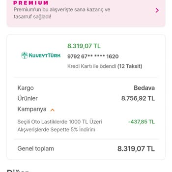İptal Edilen Lastik Siparişi Sonrası Mağduriyet