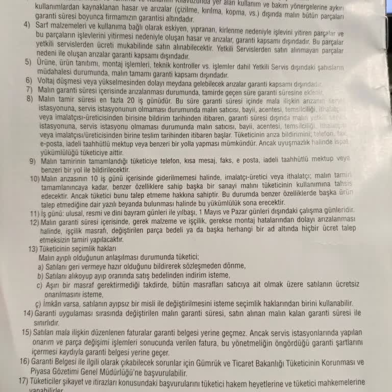 Faydasız Ürün Ve İlgisiz Servis Deneyimi