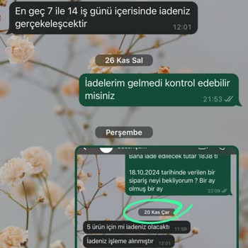 Eksik Ve Defolu Ürünler, İade Süreci Mağduriyeti