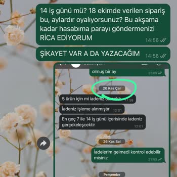 Eksik Ve Defolu Ürünler, İade Süreci Mağduriyeti